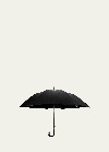 Davek Elite Cane Umbrella In Blk