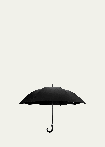 Davek Elite Cane Umbrella In Blk