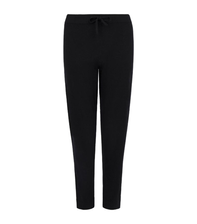 Cashmere In Love Wool-cashmere Jana Trousers In Black