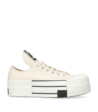 Rick Owens Drkshdw X Converse Lace In White