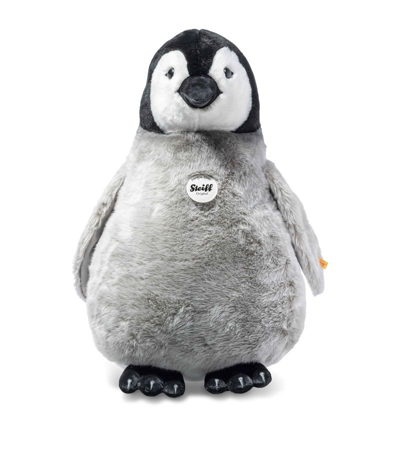 Steiff Flaps Penguin Soft Toy (60cm) In Grey