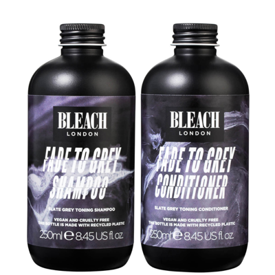 Bleach London Fade To Grey Shampoo And Conditioner Duo In White