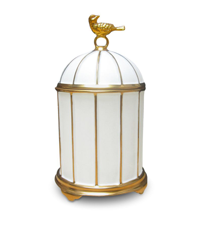 L'objet Birdcage Candle Scented Candle (220g) In White
