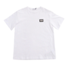 Dolce & Gabbana Logo Patch Crewneck T-shirt In Bianco Ottico