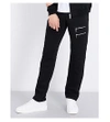 VERSACE Zip-detail relaxed-fit tapered cotton-jersey jogging bottoms