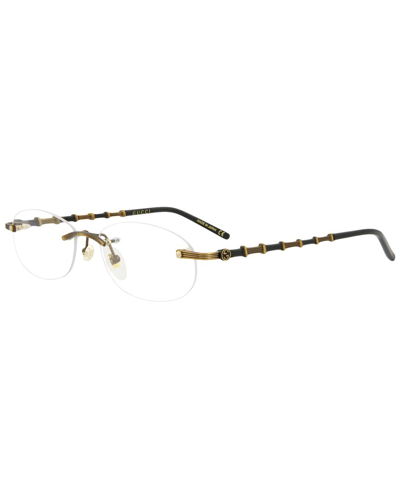 Gucci Women's Gg0857oj 52mm Optical Frames In Gold