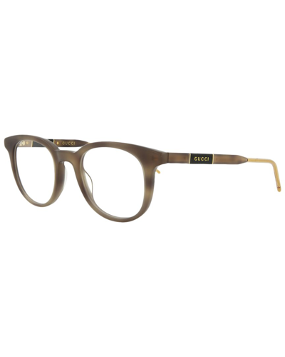 Gucci Men's Gg0845o 47mm Optical Frames In Brown