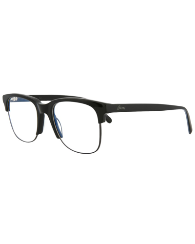 Brioni Br0051o 005 Square Eyeglasses Mx In Brown