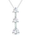 TRUE DIAMOND TRUE DIAMOND 14K 0.96 CT. TW. DIAMOND NECKLACE