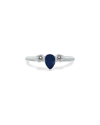 GEM SPARK GEM SPARK 14K 0.56 CT. TW. DIAMOND & SAPPHIRE RING