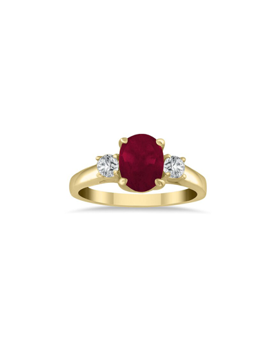 Gem Spark 14k 1.58 Ct. Tw. Diamond & Ruby Ring