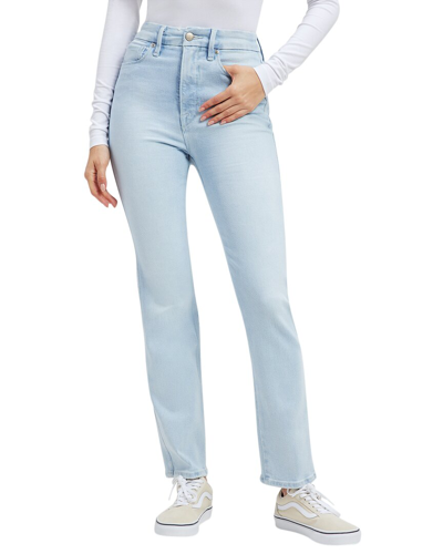 Good American Good Curve High Waist Ankle Straight Leg Jeans In Blue