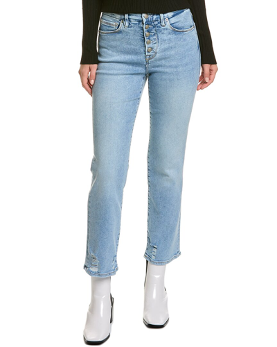 Good American Good Curve High Waist Ankle Straight Leg Jeans In Blue