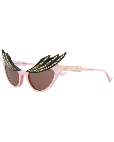 Gucci Woman Sunglasses Gg1094s In Pink