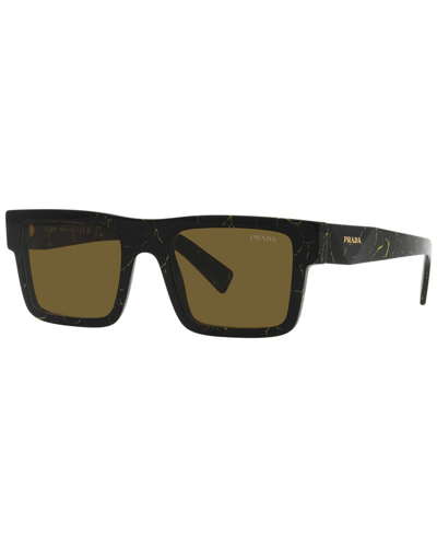 Prada Men's Pr19wsf 52mm Sunglasses In Black
