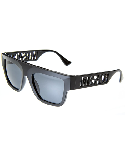 Versace Unisex 4430u 53mm Sunglasses In Black