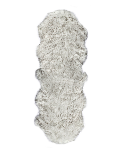 Natural Group Gordon Machine Tufted Double Faux Sheepskin Rug