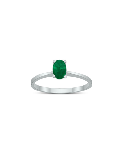 Gem Spark 14k 0.45 Ct. Tw. Emerald Ring