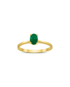 GEM SPARK GEM SPARK 14K 0.45 CT. TW. EMERALD RING