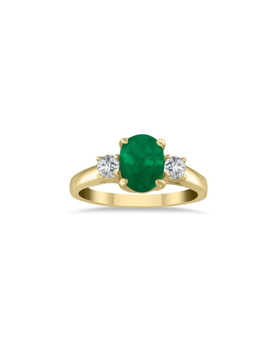 Gem Spark 14k 1.58 Ct. Tw. Diamond & Emerald Ring