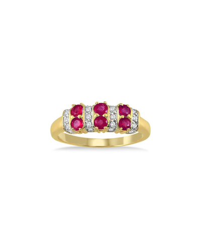 Gem Spark 14k 2.90 Ct. Tw. Diamond & Ruby Ring