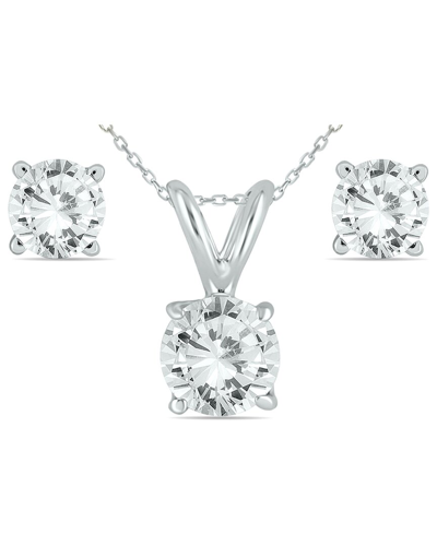True Diamond 14k 0.96 Ct. Tw. Diamond Jewelry Set