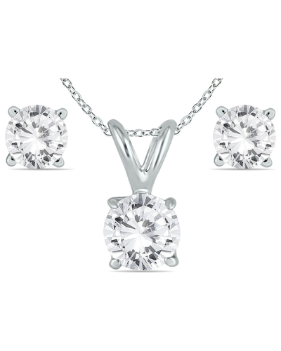 True Diamond 14k 0.60 Ct. Tw. Diamond Jewelry Set