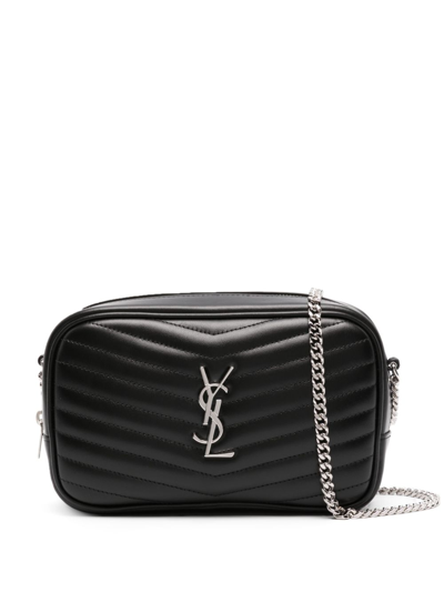 Saint Laurent Monogram Leather Mini Camera Bag