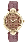 Philipp Plein Plein Couture Watch, 32mm In Ip Yellow Gold