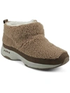 Easy Spirit Trippin Womens Faux Fur Cozy Ankle Boots In Brown