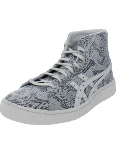 Asics Womens Snake Print Casual And Fashion Sneakers In Grey