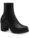 BAR III FALLUN WOMENS LUG SOLE SIDE ZIP ANKLE BOOTS