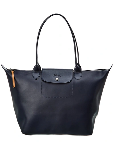 Longchamp Shopping Bag S Le Pliage City In Blue