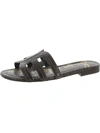 SAM EDELMAN BAY WOMENS CUT-OUT SLIP ON SLIDE SANDALS