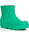 Ugg Drizlita Genuine Shearling Lined Rain Boot In Green