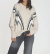 Label+thread Retro Sweatshirt In Dune Bolt Multi In Multi