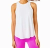 LILLY PULITZER WESTLEY TANK IN RESORT WHITE
