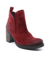 Bos. & Co. Mercy Waterproof Zip Bootie In Brown