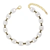 Tova Amherst Reversible Necklace In Black/white In Multi