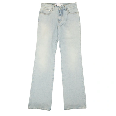 Off-white Light Blue Baggy Chino Jeans