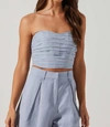 Astr Jessamine Top In Blue