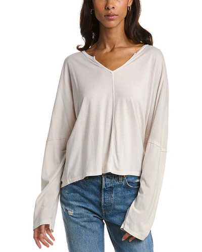 Project Social T Say Somethin' T-shirt In Beige