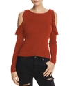 Bailey44 Tinkerbell Long Sleeve Cotton Jersey Top In Rust In Multi