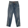 Heron Preston Women's Blue Straight Leg Jeans In Blue