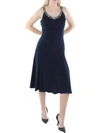 ALEX EVENINGS WOMENS KNIT SLEEVELESS COCKTAIL AND PARTY DRESS