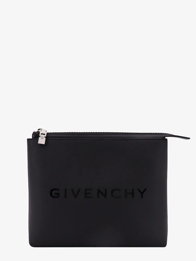 Givenchy 4g 图案手拿包 In Black
