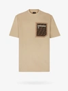Fendi T-shirt In Beige