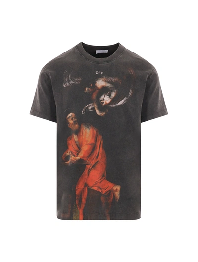 Off-white T-shirt In 1084 Black Multicolor