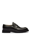 CHURCH'S SEAM-DETAIL LEATHER LOAFERS