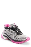 Balenciaga Runner Sneaker In Silver Multi
